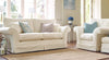 Neutral loose cover 3 seater sofa