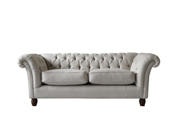 Grosvenor | 2 Seater Sofa | Heather Herringbone Light Grey