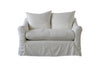 Alice | 2 Seater Extra Loose Cover | Marque Ivory