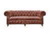 Lincoln | 3 Seater Sofa | Vintage Chestnut