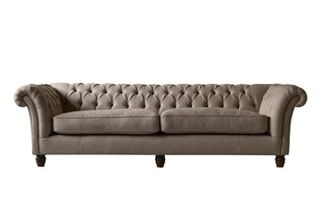 Grosvenor | 4 Seater Sofa | Heather Herringbone Bracken