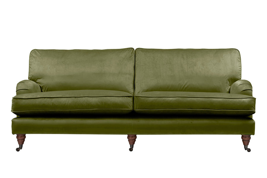 Florence | 4 Seater Sofa | Opulence Olive Green