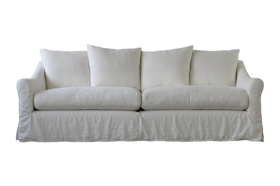 Alice | 4 Seater Extra Loose Cover | Marque Ivory