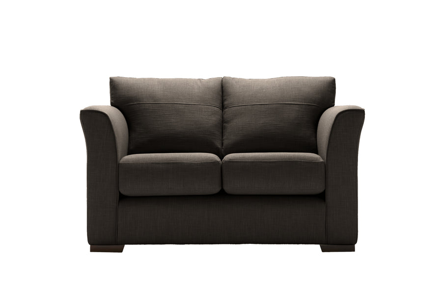 Amelia | 2 Seater Sofa | Linoso Charcoal