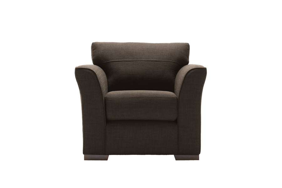 Amelia | Armchair | Linoso Charcoal