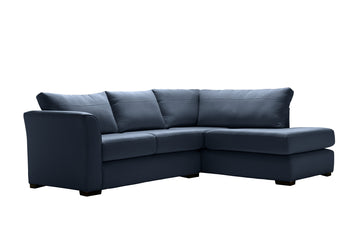 Amelia | Chaise Sofa Option 1 | Linoso Midnight