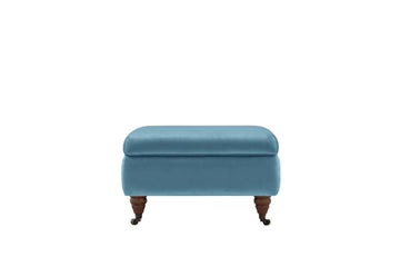 Austen | Storage Stool | Opulence Peacock