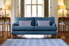 Florence | 3 Seater Sofa | Flanders Blue