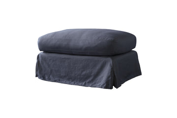 Alice | Bench Footstool | Marque Ink Blue