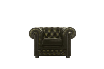 Chesterfield | Club Chair | Antique Green