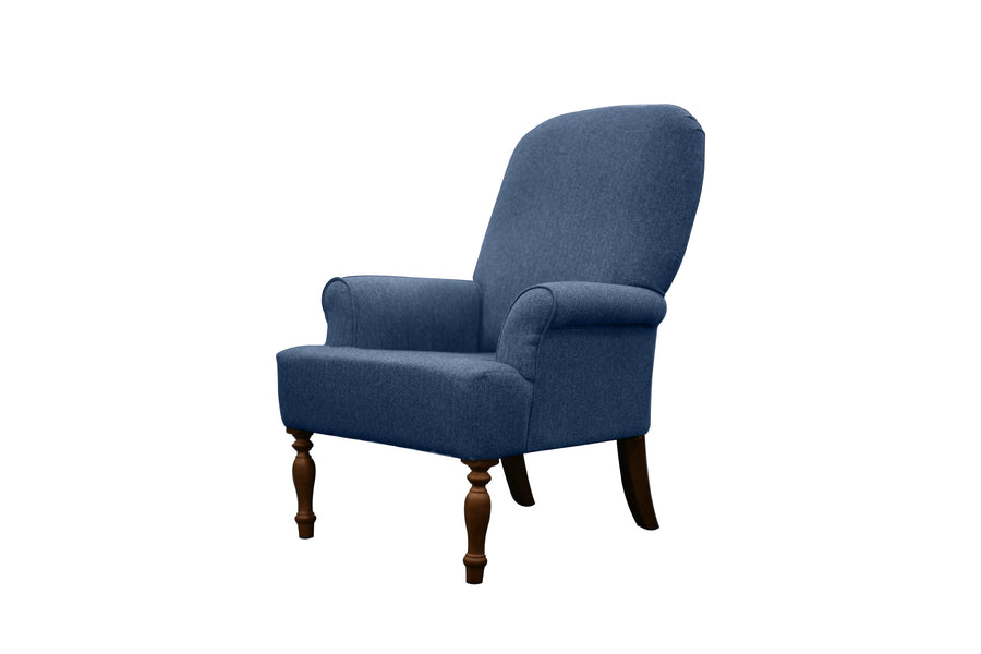 Agatha | Emily Companion Chair | Orly Blue