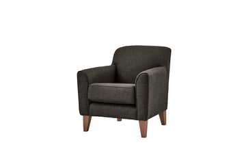 Elgar | Companion Chair | Linoso Charcoal