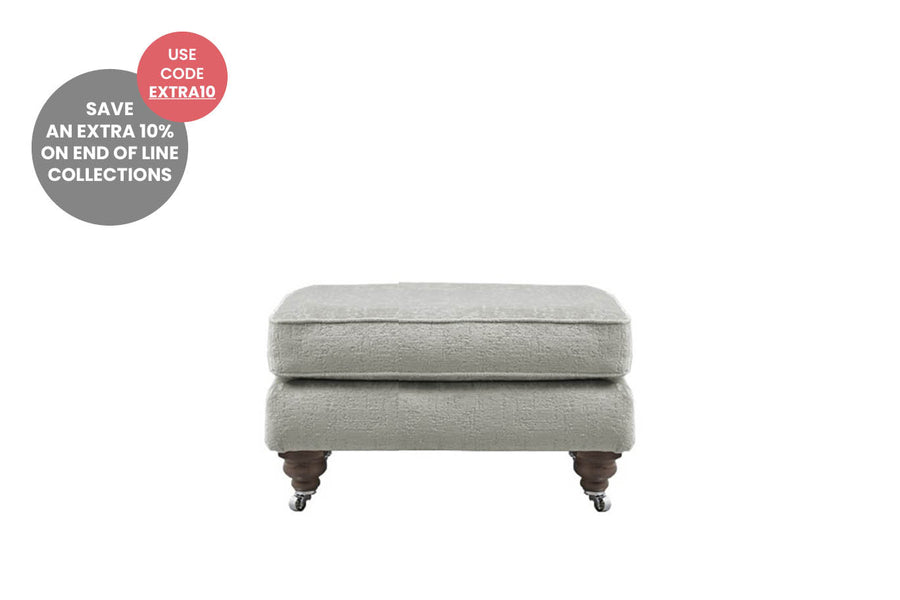 Elizabeth | Footstool | Castello Steel