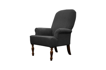 Grosvenor | Emily Companion Chair | Orly Dark Grey
