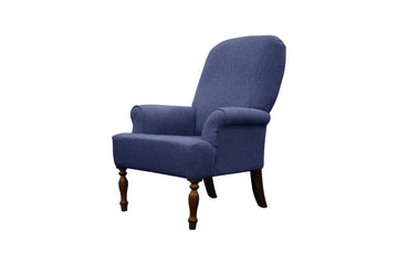 Grosvenor | Emily Companion Chair | Orly Blue
