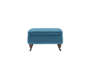 Florence | Storage Stool | Opulence Peacock