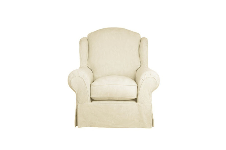 Banbury | Highback Chair Extra Loose Cover | Shaftesbury Natural