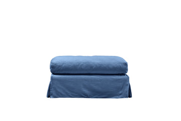 Kate | Bench Footstool | Capri Blue