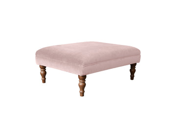 Lydia | Large Bench Footstool | Manolo Dusky Pink