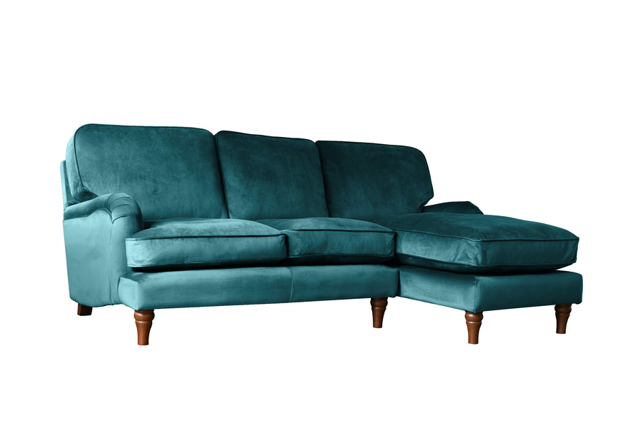 Florence | Chaise Sofa Option 1 | Opulence Teal