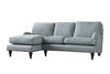 Florence | Chaise Sofa Option 2 | Flanders Duck Egg