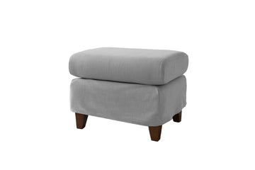 Positano | Footstool | Capri Light Grey