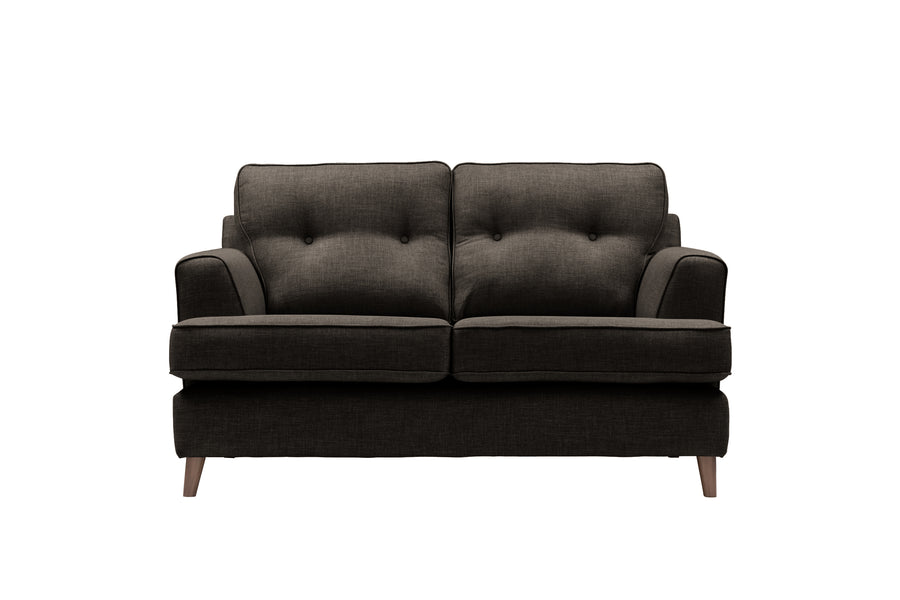 Poppy | 2 Seater Sofa | Linoso Charcoal