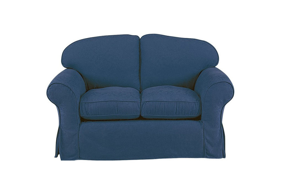 Madrid | 2 Seater Extra Loose Cover | Kingston Dark Blue