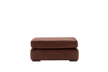 Mezzo | Large Footstool | Saddle Hazel