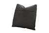 Hampton | Leather Scatter Cushion | Softgrain Black