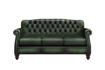 Victoria | 3 Seater Sofa | Antique Green