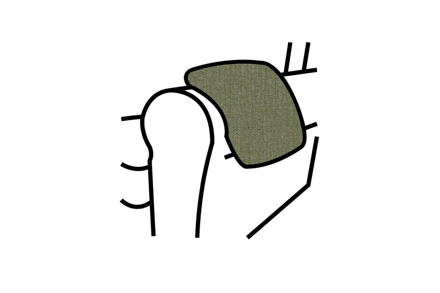 Blenheim | Armpads (pair) | Willow Sage