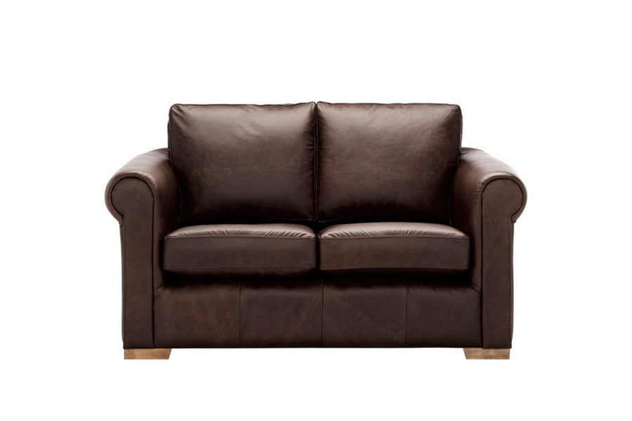 Scala | 2 Seater Leather Sofa | Saddle Chocolate