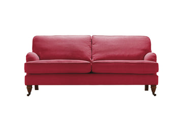 Florence | 3 Seater Sofa | Flanders Raspberry