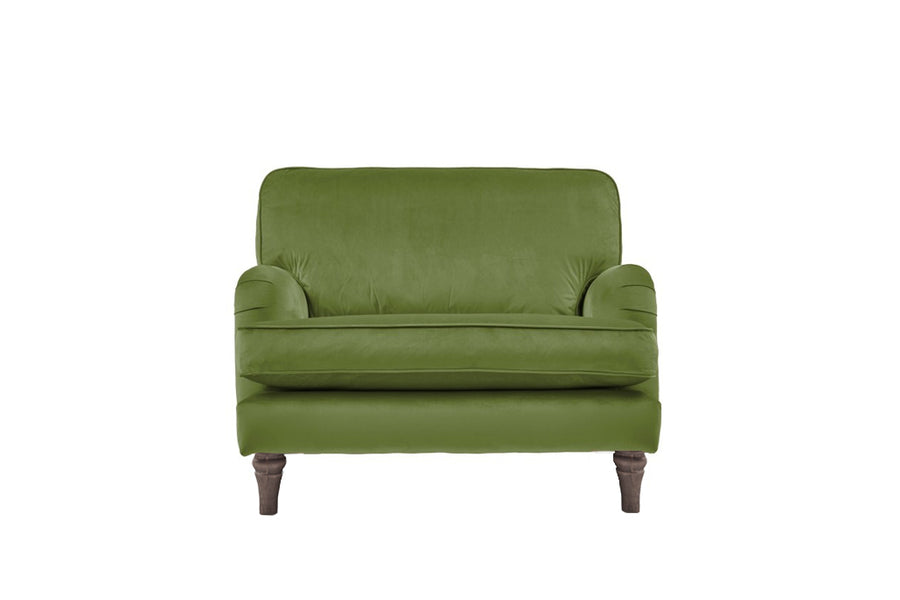 Florence | Love Seat | Opulence Olive Green