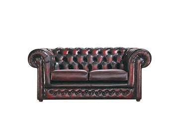 Chesterfield | 2 Seater Sofa | Antique Red