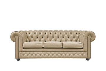 Chesterfield | 3 Seater Sofa | Milton Sand