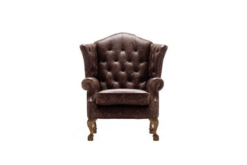 Grand Chesterfield | Highback Chair | Vintage Rosewood