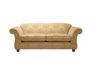 Woburn | 3 Seater Sofa | Brecon Damask Mink