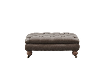 Lincoln | Bench Footstool | Vintage Grey