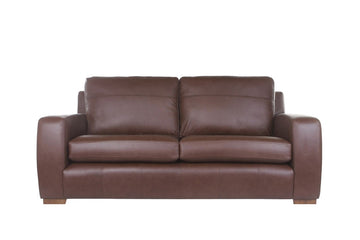 Mezzo | 3 Seater Sofa | Softgrain Tabac