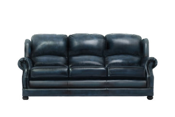 Marlow | 3 Seater Sofa | Antique Blue