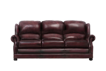 Marlow | 3 Seater Sofa | Antique Red