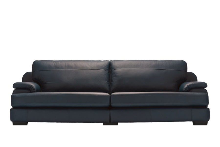 Marino | 4 Seater Sofa | Softgrain Black