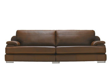 Marino | 4 Seater Sofa | Softgrain Tabac