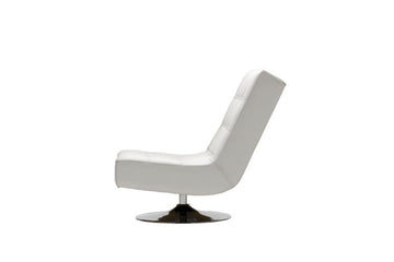 Marino | Swivel Chair | Softgrain White