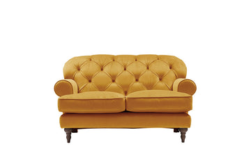 Mia | 2 Seater Sofa | Opulence Saffron