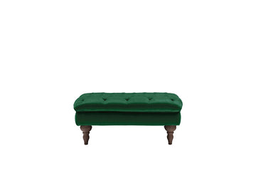 Mia | Bench Footstool | Opulence Emerald