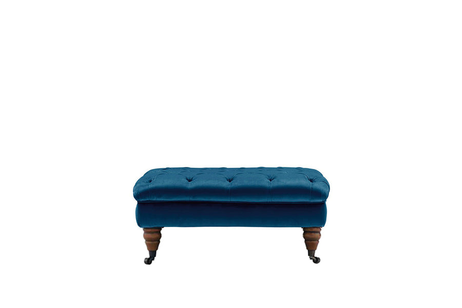 Mia | Button Bench Footstool | Opulence Royal