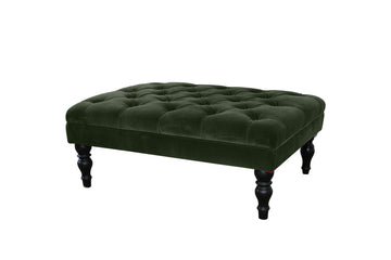 Morgan | Button Bench Footstool | Manolo Sage